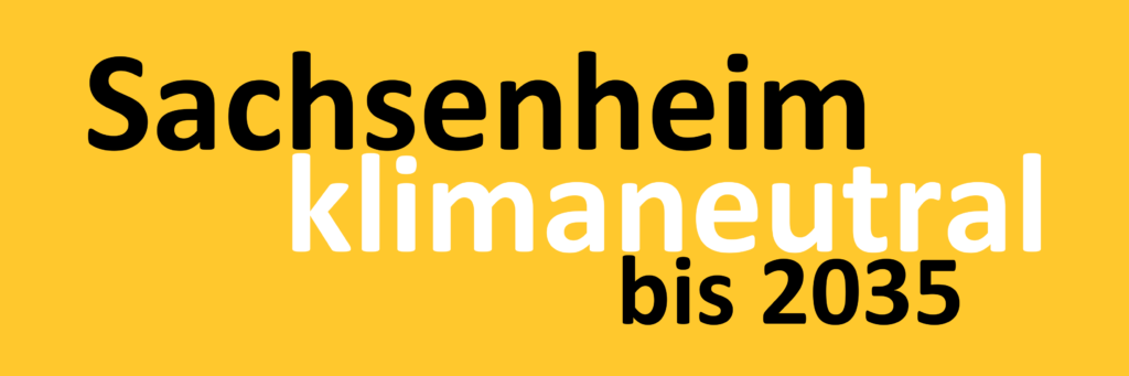 Sachsenheim wird klimaneutral bis 2035 - sei dabei!